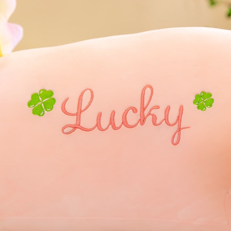 Lucky the Long Pink Unicorn Plushie
