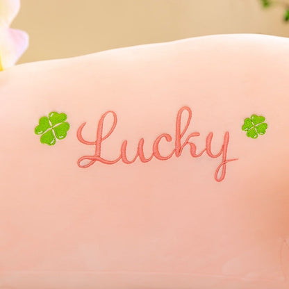 Lucky the Long Pink Unicorn Plushie