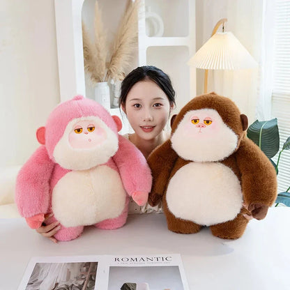 Lulu & Nunu Chunky Gorilla Plushies