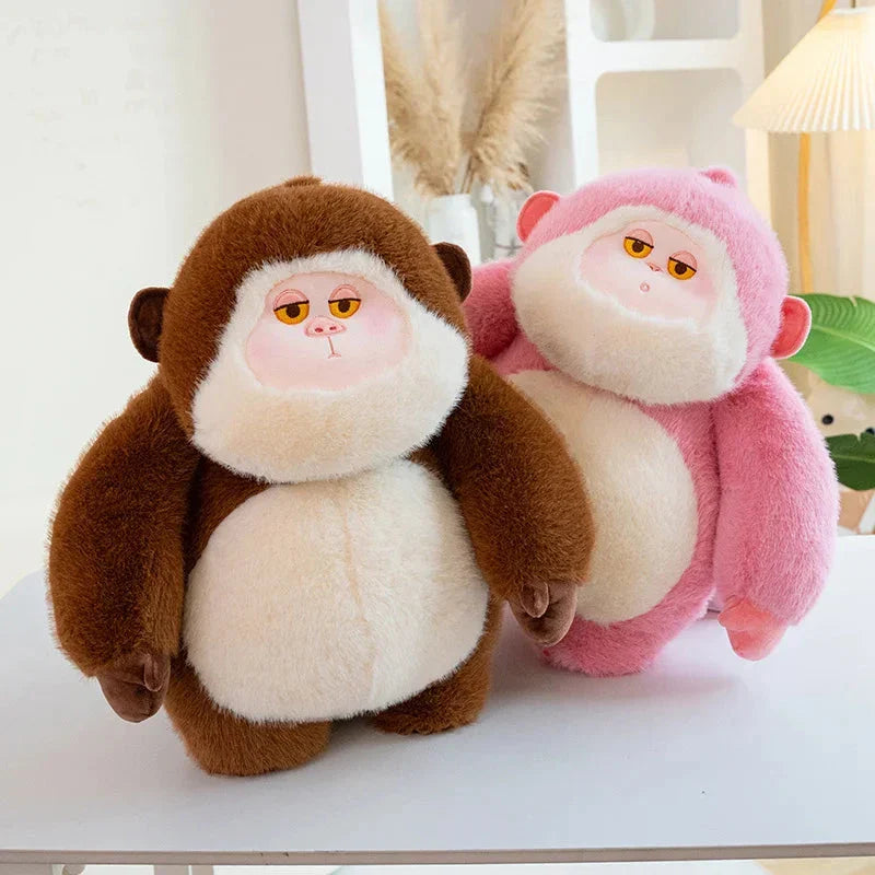 Lulu & Nunu Chunky Gorilla Plushies