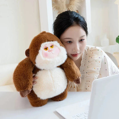 Lulu & Nunu Chunky Gorilla Plushies