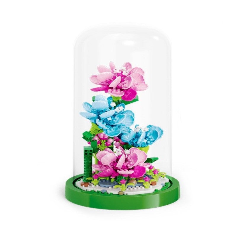 Micro Flowers in a Dome Building Set