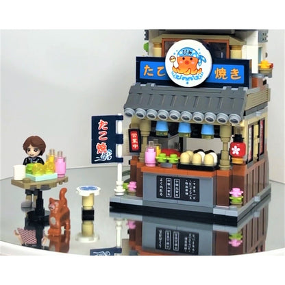 Micro Takoyaki Octopus Balls Building Sets