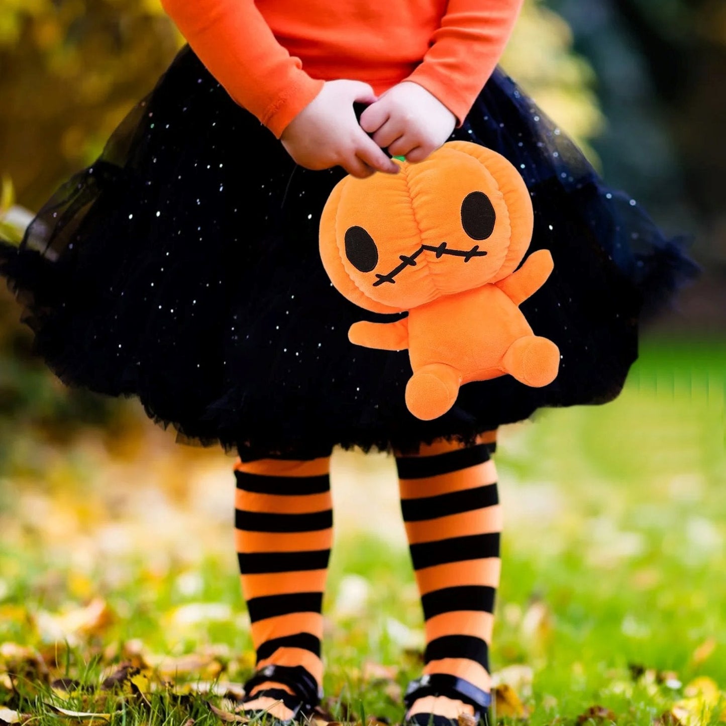 Mini Halloween Pumpkid Plushie