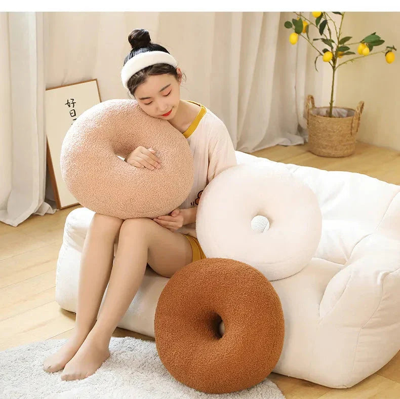 Minimalist Shapes Moon Ball Pillow Plushies