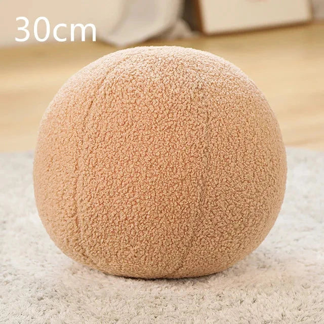 Minimalist Shapes Moon Ball Pillow Plushies