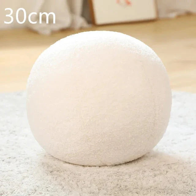 Minimalist Shapes Moon Ball Pillow Plushies