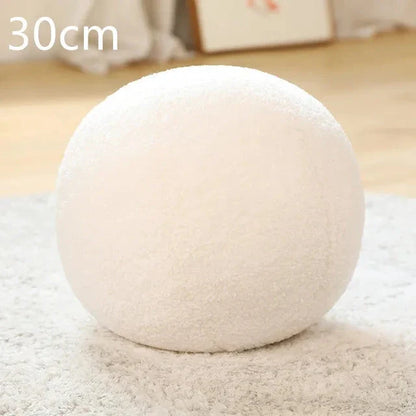 Minimalist Shapes Moon Ball Pillow Plushies
