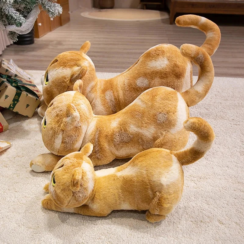 Mochi, Marmie & Midnight – Sleepy Cat Plushies