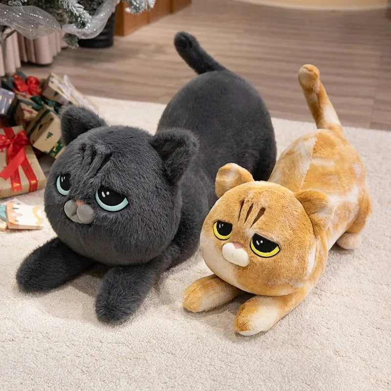 Mochi, Marmie & Midnight – Sleepy Cat Plushies