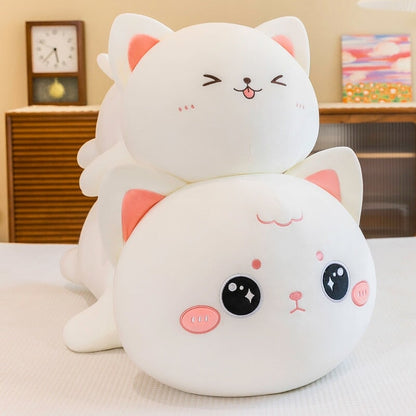 Momo & Nala the Kawaii Laying Cat Plushies