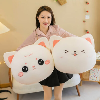 Momo & Nala the Kawaii Laying Cat Plushies