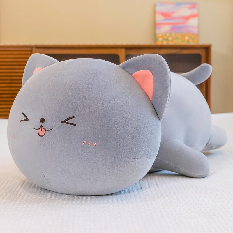 Momo & Nala the Kawaii Laying Cat Plushies