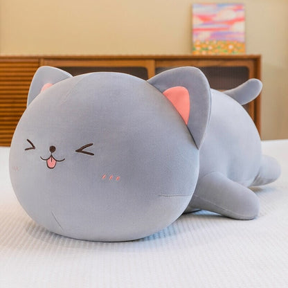 Momo & Nala the Kawaii Laying Cat Plushies
