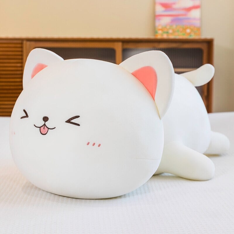 Momo & Nala the Kawaii Laying Cat Plushies