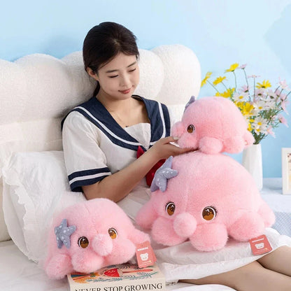 Momo the Blushy Pink Octopus Plush