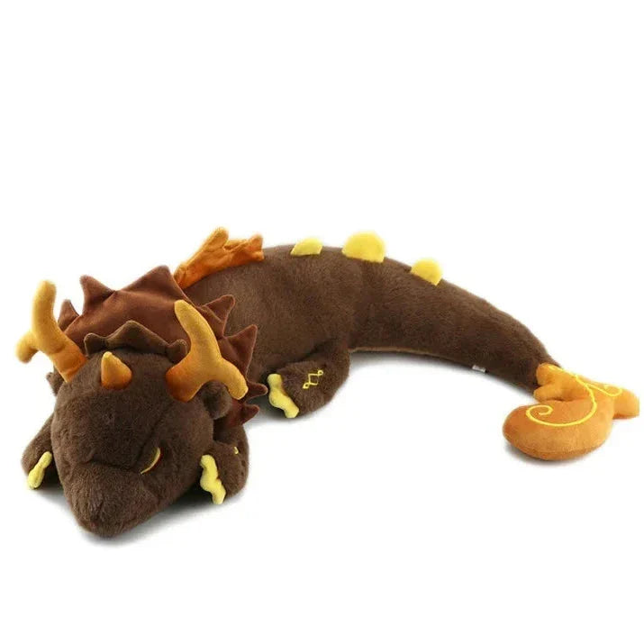 Morax Brown Dragon Genshin Impact Plushie