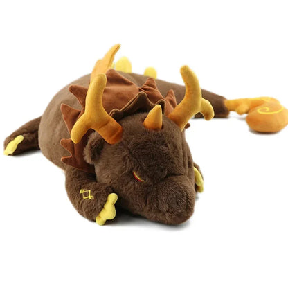 Morax Brown Dragon Genshin Impact Plushie