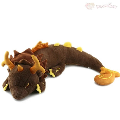 Morax Brown Dragon Genshin Impact Plushie