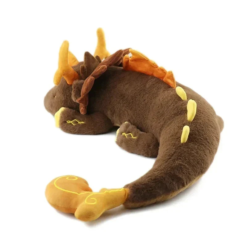 Morax Brown Dragon Genshin Impact Plushie