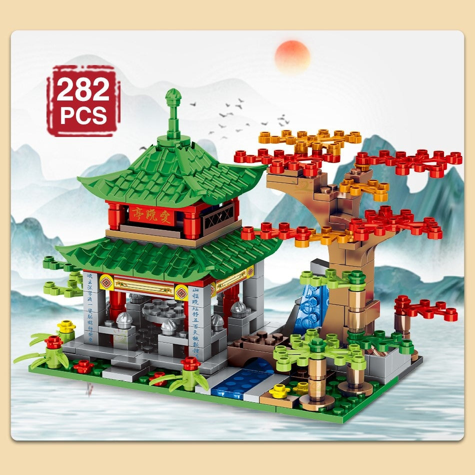 Mountain Pavilion and Sakura View Building Blocks