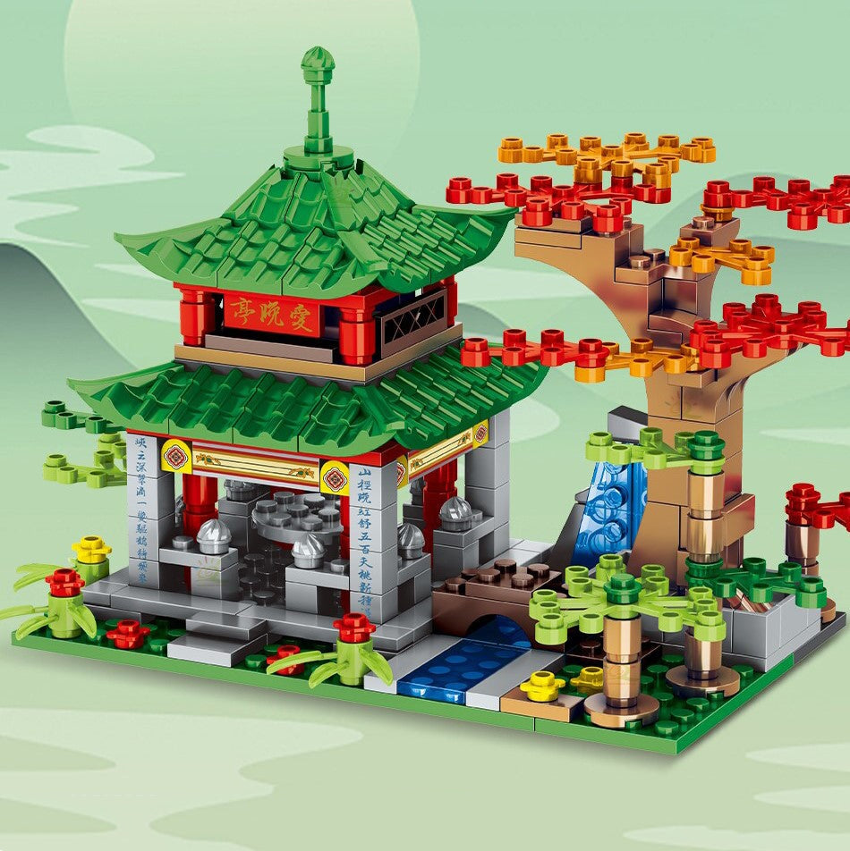 Mountain Pavilion and Sakura View Building Blocks