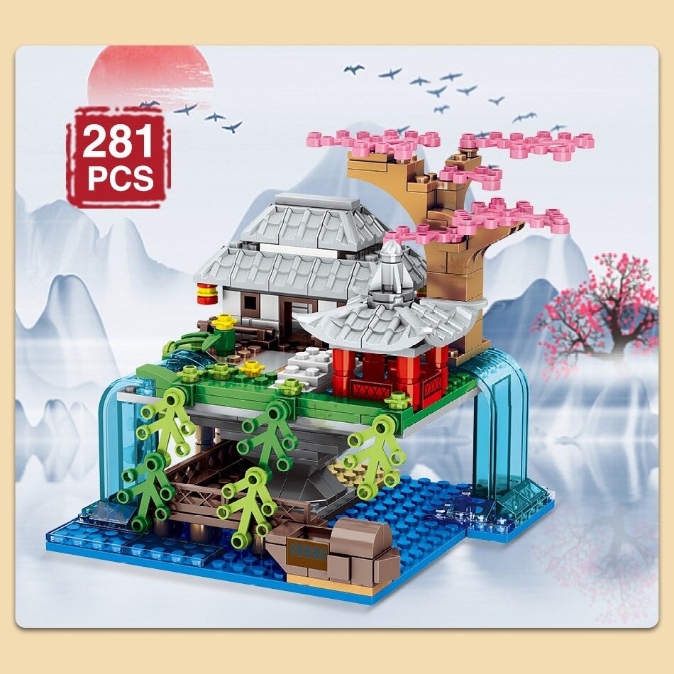 Mountain Pavilion and Sakura View Building Blocks