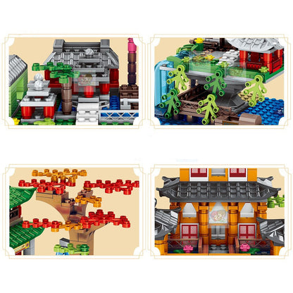 Mountain Pavilion and Sakura View Building Blocks