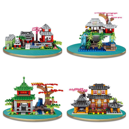 Mountain Pavilion and Sakura View Building Blocks