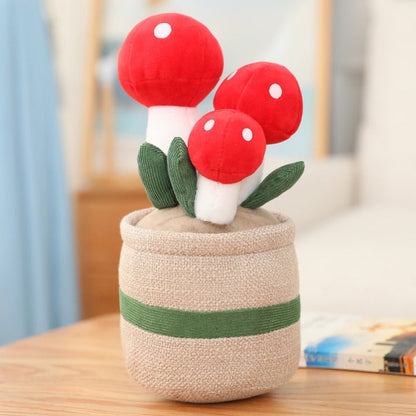 Mushroom Pot Plant Plushie