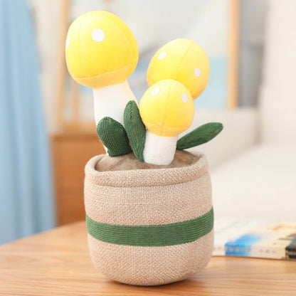 Mushroom Pot Plant Plushie