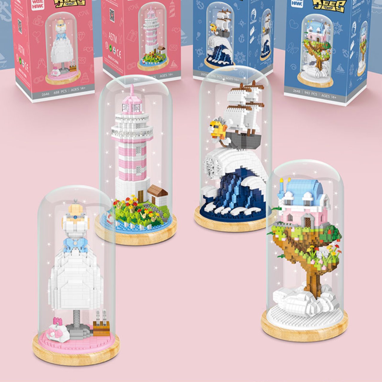 Nano Royal Kingdom Building Set Collection