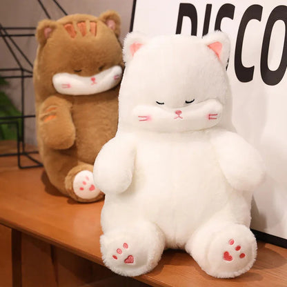 Napping Noodle Cat Plush