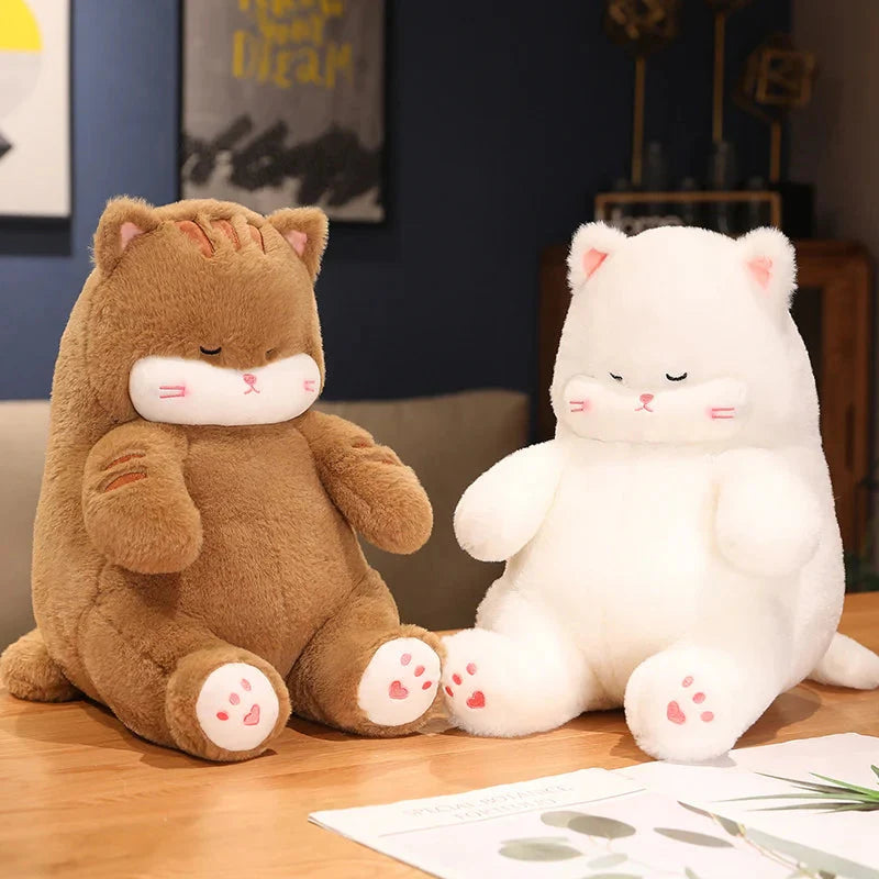 Napping Noodle Cat Plush