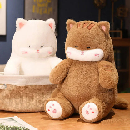 Napping Noodle Cat Plush