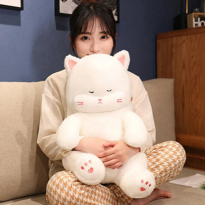 Napping Noodle Cat Plush