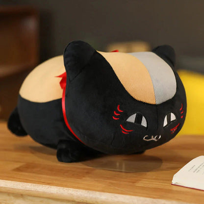 Natsume Yuujinchou Nyanko Cat White Black Plushie