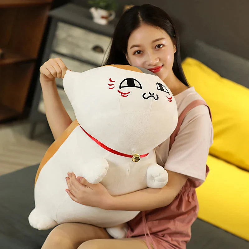 Natsume Yuujinchou Nyanko Cat White Black Plushie