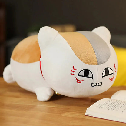 Natsume Yuujinchou Nyanko Cat White Black Plushie