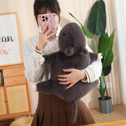Nibbles the Black Rat Plush