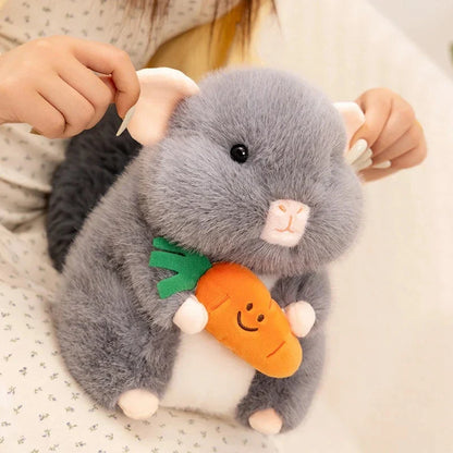 Nunu & Nibbles Chubby Chinchilla Plushies