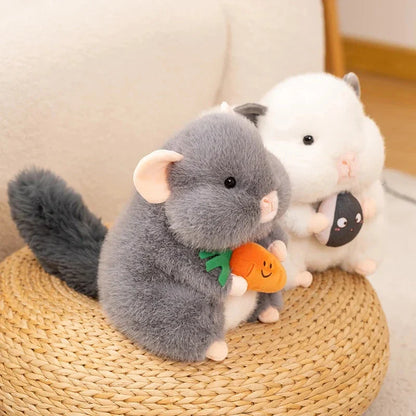 Nunu & Nibbles Chubby Chinchilla Plushies