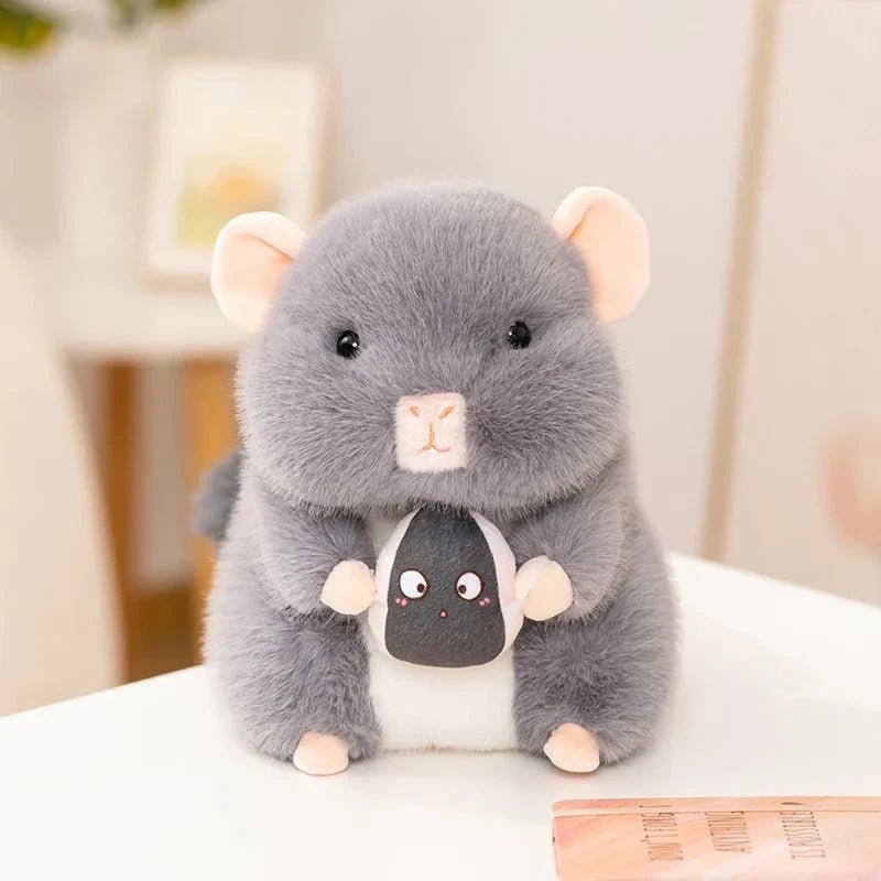 Nunu & Nibbles Chubby Chinchilla Plushies
