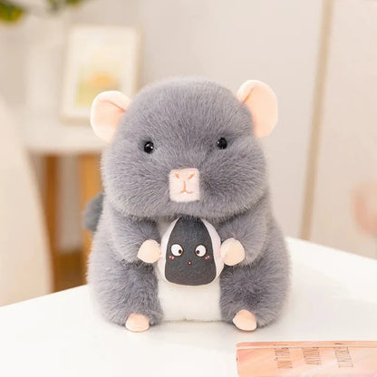 Nunu & Nibbles Chubby Chinchilla Plushies