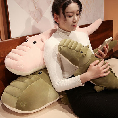 Odin & Narla the Soft Crocodile Plushies