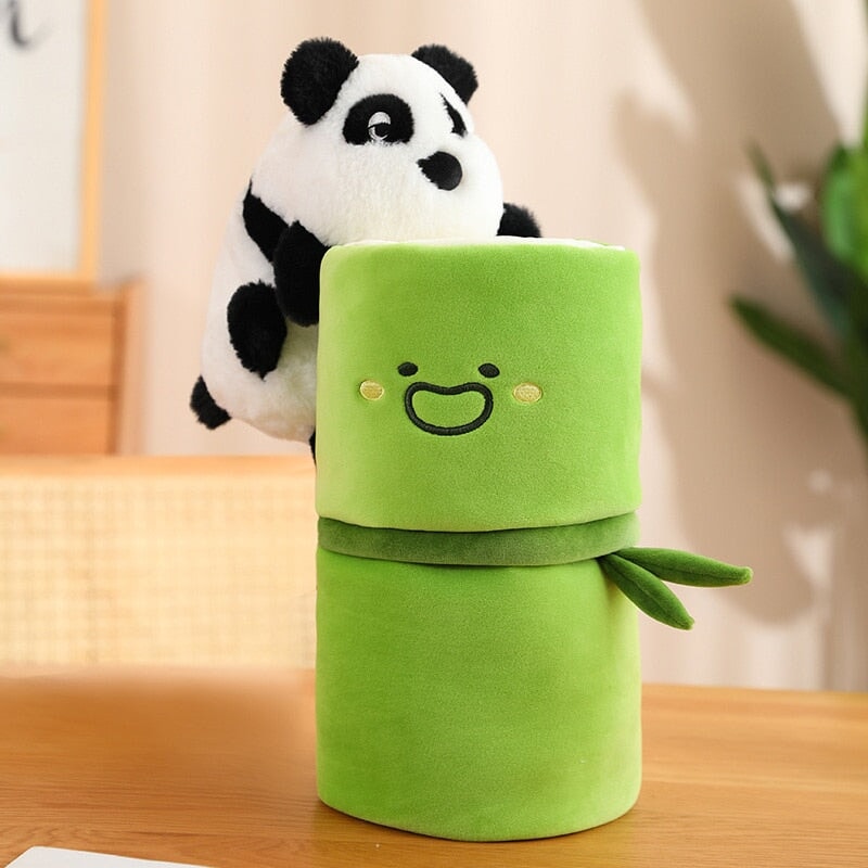 Panda & Bamboo Buddy Plushies