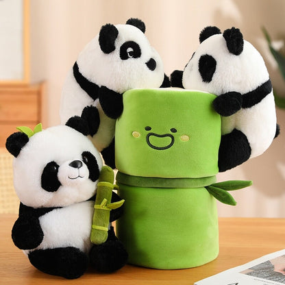 Panda & Bamboo Buddy Plushies
