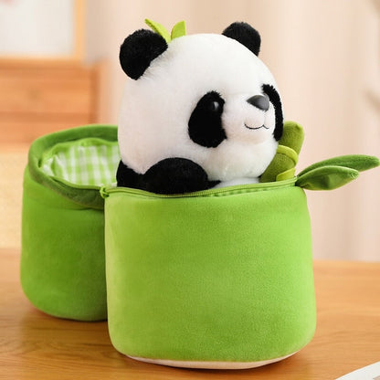 Panda & Bamboo Buddy Plushies