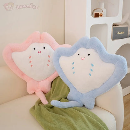 Pastel Manta Sting Ray Plush