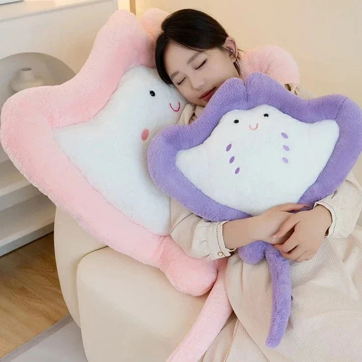 Pastel Manta Sting Ray Plush